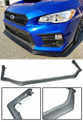 $149.98 • Buy For 18-Up Subaru WRX STi Front Bumper Lip Impreza V-LIMITED Style Primer Black