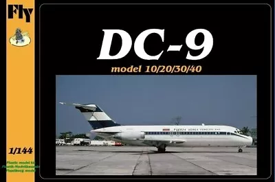 New! FLY 14410 Douglas DC9-10 (Fuerza Aerea Venezolana) - 1:144 Scale Model Kit • $29.90