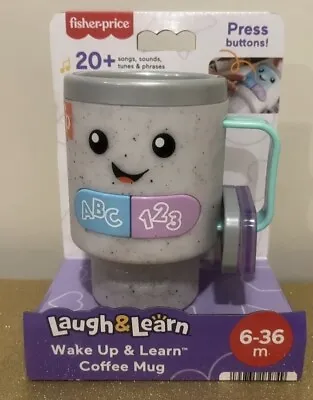 IN HAND Fisher-Price Laugh And Learn With Lights Music Coffee Mug Stanley Cup • $16.99