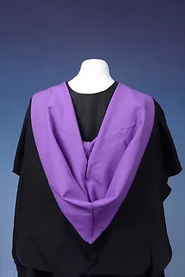 Full Shape University Academic Hood Graduation Gown Accessory Clearance  • £22