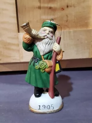 Memories Of Santa  1905   St. Nicholas Of Russia Ceramic Ornament- Lantern Horn • $10.99