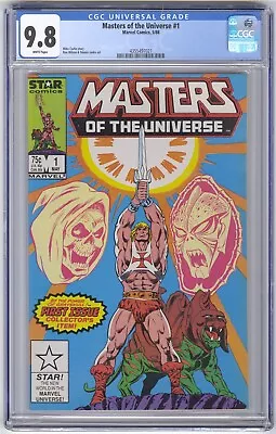 Masters Of The Universe #1 CGC 9.8 HIGH GRADE Marvel Comic KEY He-Man Skeletor • $71