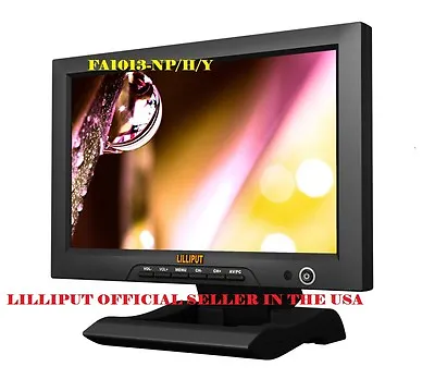 Lilliput 10.1  FA1013-NP/H/Y 16:9 HDMI IN FIELD Monitor W/ YPBPR +VIDEO IN&OUT • £155.04