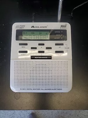 Midland Weather Alert Radio - WR100- NOAA -  • $12.50