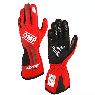 OMP One Evo X Race Gloves - FIA 8856-2018 Approved / Motorsport / Nomex • $228.65