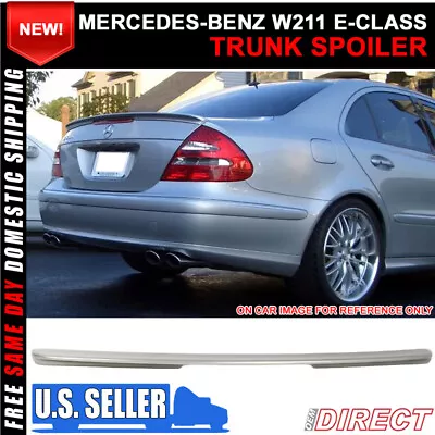 03-09 Benz W211 E-Class AMG Type Painted Pewter Metallic Trunk Spoiler - ABS • $95.99