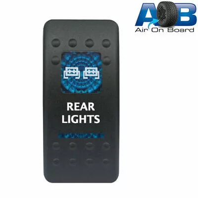 Rocker Switch 502B2 12V REAR LIGHTS Carling ARB Type LED Blue On-off-on • $16.50