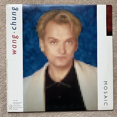 WANG CHUNG MOSAIC Vinyl LP RECORD 1986 Album SPECIALTY PRESS GHS 24115 NM • $9.88