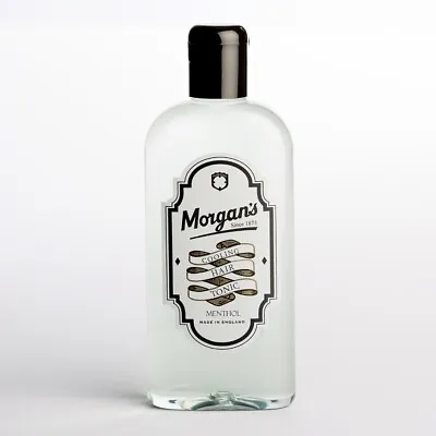 Morgans Cooling Hair Tonic Menthol Barber Mens Styling Haircare 250ml Bottle • £10.75