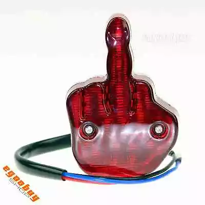 Motorcycle Red LED Tail Light Rear Brake Light For Honda Yamaha Chopper Bobber • $22.99