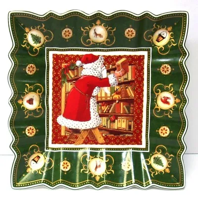 Villeroy & Boch Toy's Fantasy Santa Claus Square  9  X 9  Plate (New) • $32.50