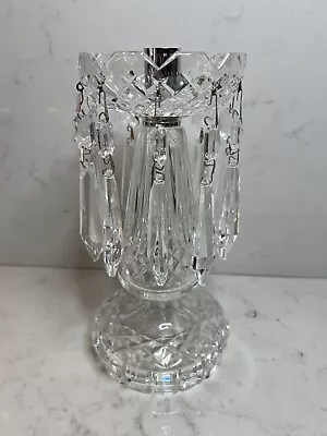 Vintage Waterford Crystal Lismore Ornate Glass Candle Holder Candelabra Drop • £16