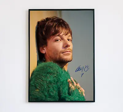 Louis Tomlinson One Direction Signed Poster Autograph Print A5 A4  • £8