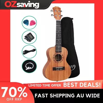 Tenor Ukulele Mahogany Ukelele Hawaii Guitar Easy To Play Rich Full Sound Qualit • $65.75
