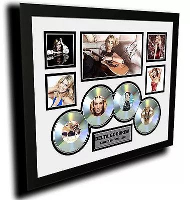 $109.99 • Buy Delta Goodrem Signed Limited Edition Framed Memorabilia