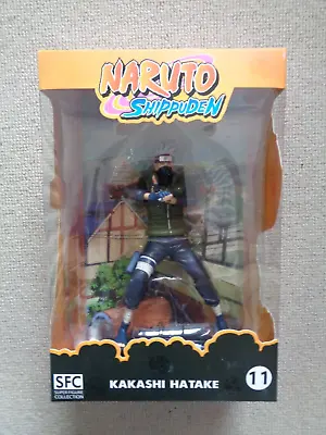 Naruto Shippuden Kakashi Hatake Large Manga Figure .  New Item With Broken Knife • £15.80