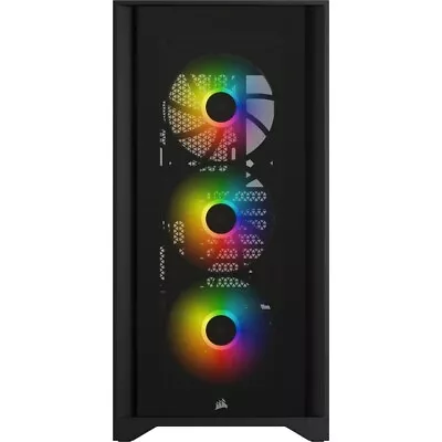 Corsair ICUE 4000X RGB E-ATX Mid Tower Gaming Case • £133.65