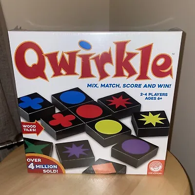 Qwirkle (UK Edition) Family Board Game 2-4 Players Ages 5+ Mindware Sealed New • £18