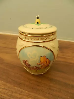 *Premier Issue* Classic Pooh Porcelain Music Box -  Time For Tea And Friendship • £5