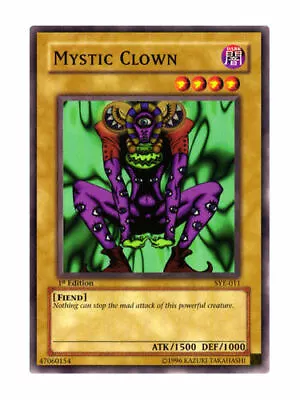 $2 • Buy Mystic Clown - Mint / Near Mint Condition YUGIOH Card