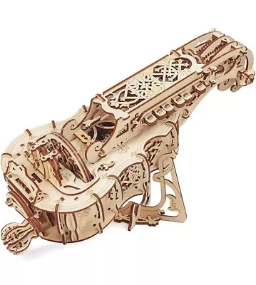 UGears 3D Wooden Puzzle Hurdy-Gurdy Musical Instrument. New In Package. • $65