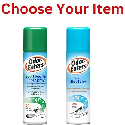 Odor-Eaters Sport Foot & Shoe Spray Anti-Perspirant Deodorant Odour Contro 150ml • £7.49