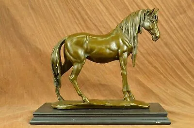 Museum Quality Classic Running Horse Bronze LTD Edition Sculpture Figurine Milo • $324.50