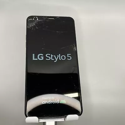 LG Stylo 5 - LM-Q720 - 32GB - White (Metro Pcs - Unlocked) (s07896) • $30.86