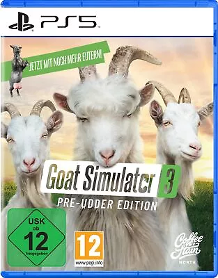 Goat Simulator 3 Pre-Udder Edition (PlayStation (Sony Playstation 5) (US IMPORT) • $85.75