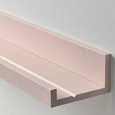 PINK Photo Picture Ledge 55cm NEW IKEA Floating Display Wall Shelf MOSSLANDA  • £12.99