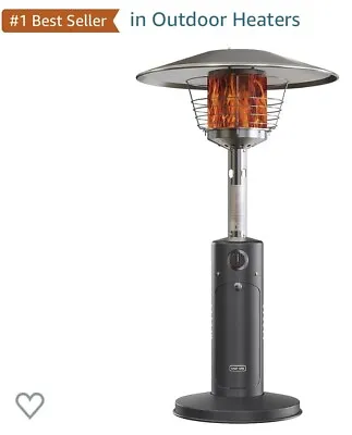 East Oak Outdoor Tabletop Patio Heater 11000 BTU Propane Gas Heater ~Black -NEW • $115