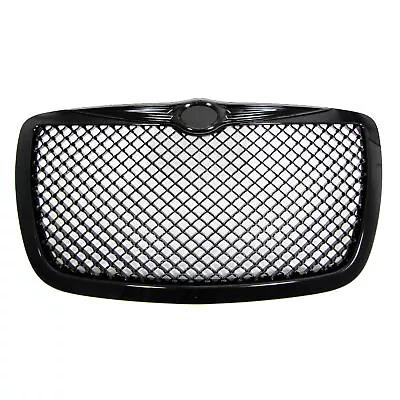 For Chrysler 300C Grille Sports Grill Grille Front Grill Without Emblem Black • $344.65