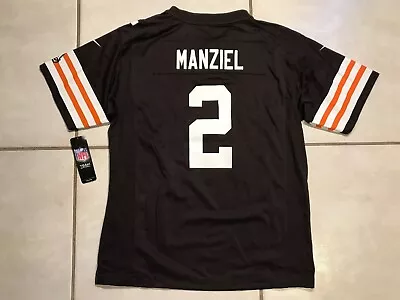 NWT NIKE Cleveland Browns Johnny Manziel NFL Youth XL MSRP $70 • $39.99