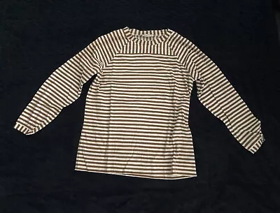 Marni Striped Long Sleeve Crew Neck T Shirt Top Size 44 Or Large • $65