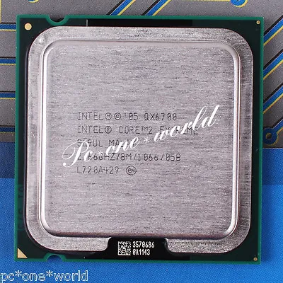 100% OK SL9UL Intel Core 2 Extreme QX6700 2.66 GHz Quad-Core Processor CPU • £29.54