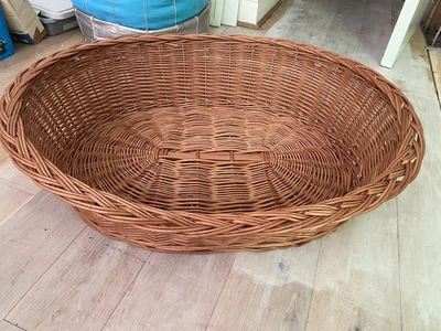 £20 • Buy Wicker Animal Dog Cat Pet Bed Basket