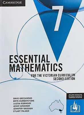 Essential Mathematics For The Victorian Curriculum Year 7 • $91.97