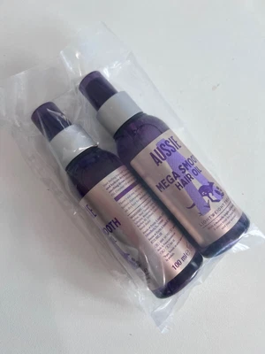 £13.74 • Buy 2 X Aussie - Mega Smooth & Repair Hair Oil Lightweight Treatment 100ml New