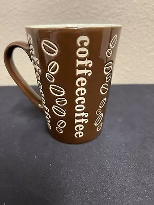 Gibson Everyday Mug 12 Oz Large Novelty Coffee Coffee Beans Theme Design Brown • $9.99