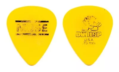 Muse Matthew Bellamy Signature Concert-Used Yellow Guitar Pick 2016 Drones Tour • $19.99