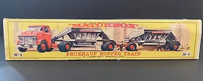 Matchbox Lesney  M-4 Fruehauf Hopper Train Empty Repro E Style Box.. • $21.80