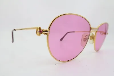 $18.30 • Buy Vintage Gold Plated Cartier Eyeglasses Frames SL#A009846 Size 55-18 135