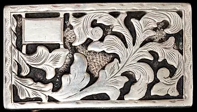 Sterling Silver Belt Buckle Engraveable Vintage TAXCO • $150