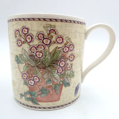 Wedgewood Sarahs Garden Mug Strawberry Cream Yellow England 1997 NEW • $29.02