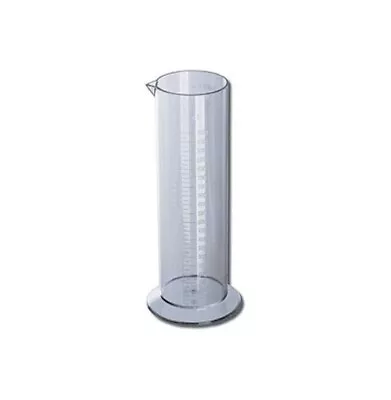 100ml Graduated Measuring Cylinder For Darkroom Chemicals. Crystal Clear 100cc • £10.99