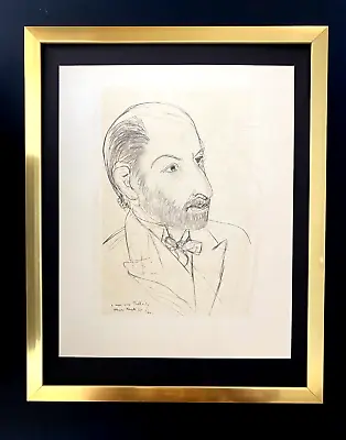 Henri Matisse + Signed Print From 1954 Printed In France By Mourlot + Framed • $299