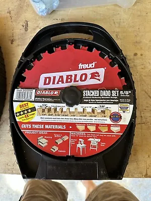 Freud Diablo 5/8” Stacking Dado Blade Set DD208H • $110