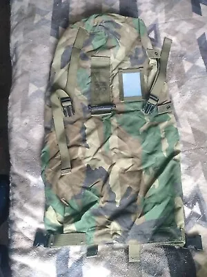 GI Military Heavy Duty CAMO Duffle Bag Backpack 22 X14  US Army SEE PHOTOS • $21.38