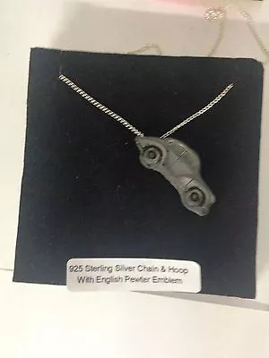 £26.95 • Buy Morris Minor 2 Door Ref160 Car On 925 Sterling Silver Necklace 16,18,20,26,30