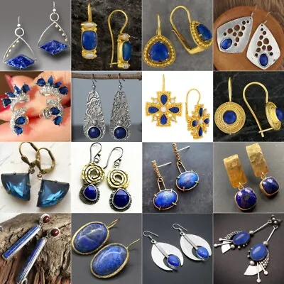 925 Silver Dangle Drop Earrings Women Cubic Zirconia Wedding Party Jewelry Gifts • $1.89
